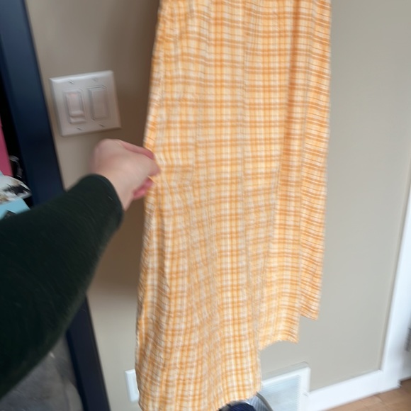 Rahi gingham midi dress bow open back - Picture 6 of 9